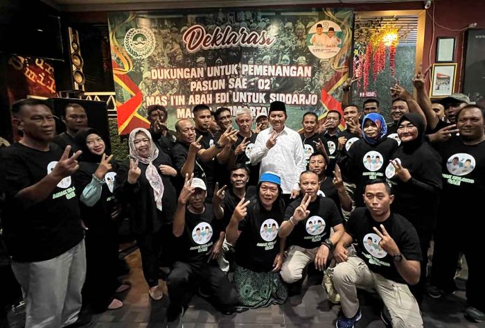 Anak Kolong Sidoarjo Deklarasi Dukung Paslon SAE Anak Kolong Sidoarjo Deklarasi Dukung Paslon SAE