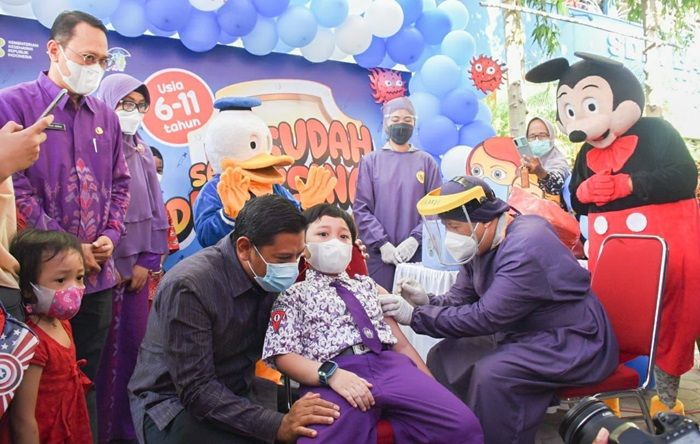 Maraton, Vaksinasi Covid-19 untuk Anak 6-11 Tahun Capai 12 Persen Maraton, Vaksinasi Covid-19 untuk Anak 6-11 Tahun Capai 12 Persen