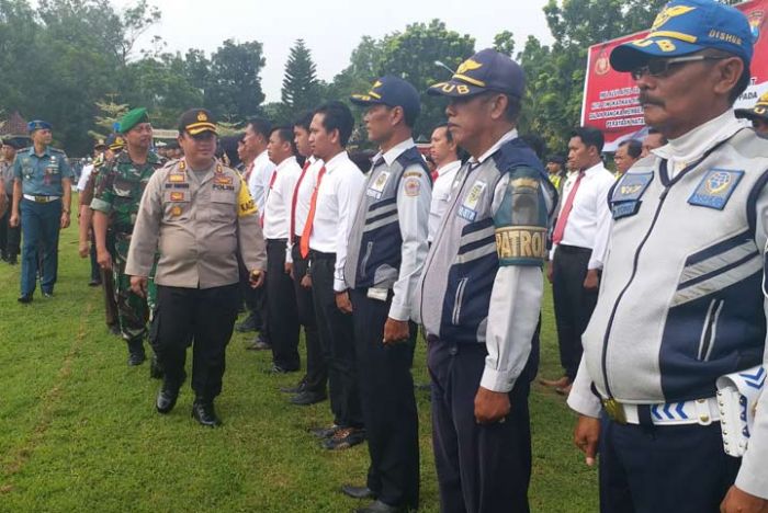 Amankan Natal dan Tahun Baru 2019, Polres Bangkalan Gelar Ops Lilin Semeru 