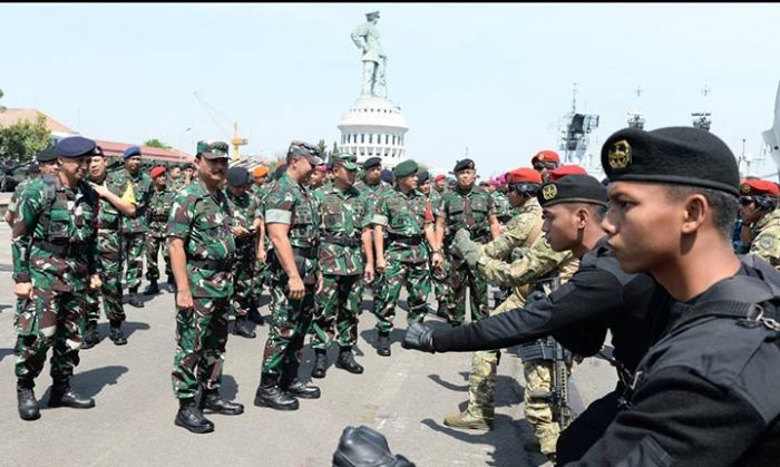 TNI Gelar Apel Kesiapan Pasukan Latgab TNI 2019 TNI Gelar Apel Kesiapan Pasukan Latgab TNI 2019