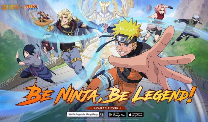 Kolaborasi Eksklusif MLBB dan Naruto Dimulai, Ada Skin Gratis Kolaborasi Eksklusif MLBB dan Naruto Dimulai, Ada Skin Gratis