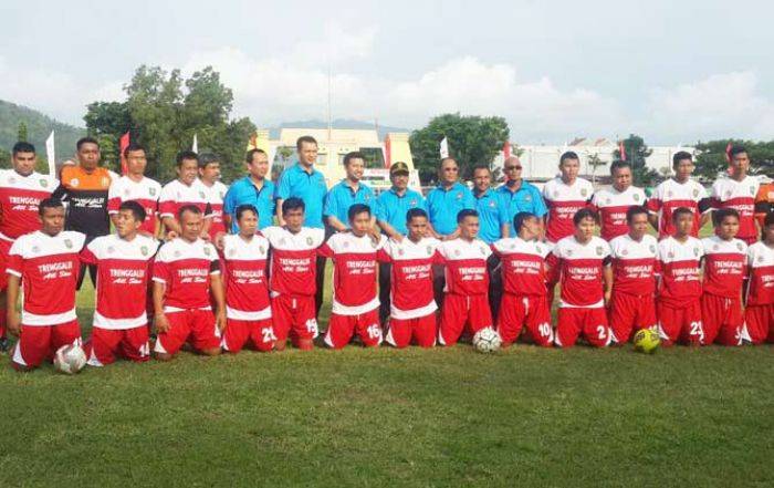 Persebaya Menang Tipis atas Trenggalek All Star, Anang: Anak-anak Muda Trenggalek Punya Talenta