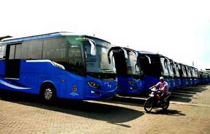 Hari ini Uji Coba Bus Trans Sidoarjo, Gratis