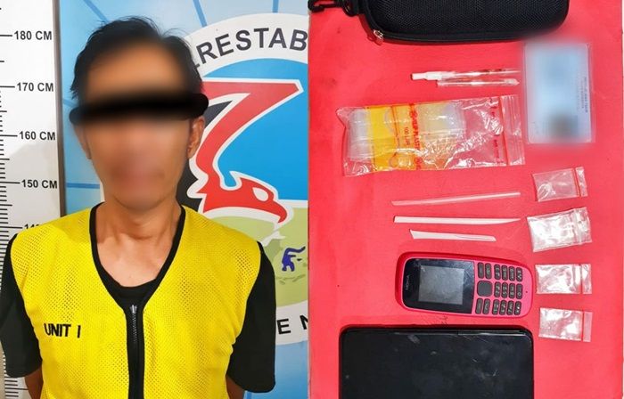 Nyambi Jadi Pengecer Sabu, Driver Ojol di Surabaya Dibekuk Polisi