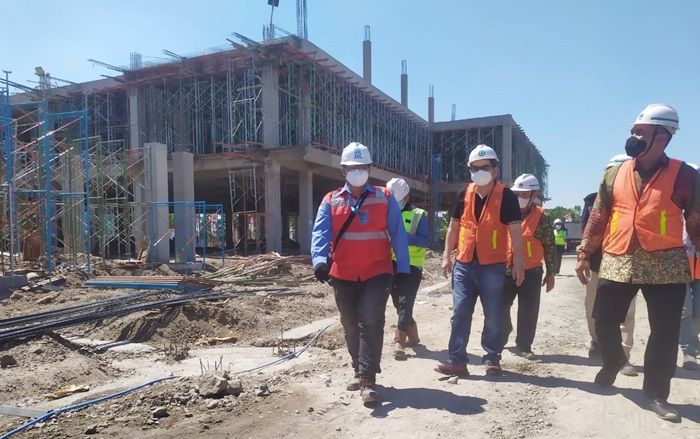 Tinjau Proyek RSUD Krian, BHS Dorong Pemkab Sidoarjo Tambah RSUD Lagi