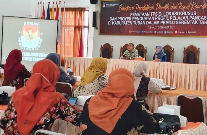 KPU Tuban Gelar Rakor Pemetaan TPS di Lokasi Khusus KPU Tuban Gelar Rakor Pemetaan TPS di Lokasi Khusus