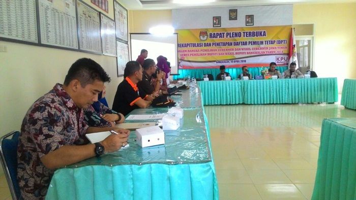 KPU Bangkalan Gelar Rapat Pleno Terbuka Penetapan DPT KPU Bangkalan Gelar Rapat Pleno Terbuka Penetapan DPT
