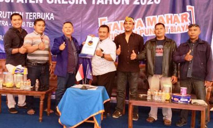 Nadir Orang ke-9 yang Ambil Form Pendaftaran Bacabup di Nasdem Gresik Nadir Orang ke-9 yang Ambil Form Pendaftaran Bacabup di Nasdem Gresik