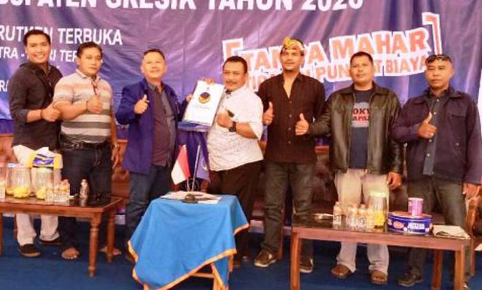 Nadir Orang ke-9 yang Ambil Form Pendaftaran Bacabup di Nasdem Gresik