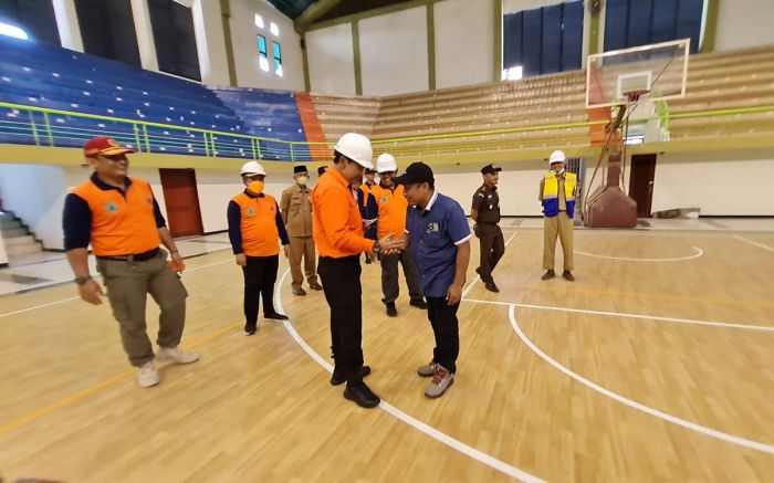 Bupati Pasuruan Minta Pengerjaan GOR Sarana Krihda Rampung Tepat Waktu Bupati Pasuruan Minta Pengerjaan GOR Sarana Krihda Rampung Tepat Waktu