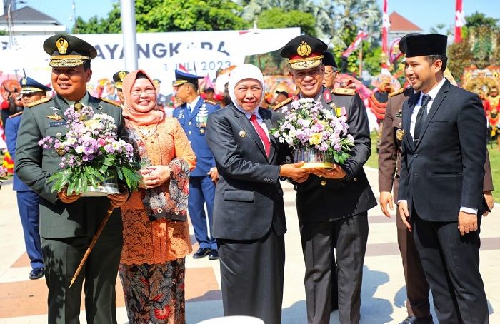 Hari Bhayangkara Ke-77, ini Harapan Gubernur Khofifah kepada Polri di Tahun Politik Hari Bhayangkara Ke-77, ini Harapan Gubernur Khofifah kepada Polri di Tahun Politik