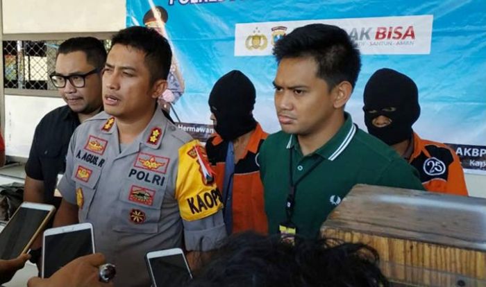 Polres Pelabuhan Tanjung Perak Ringkus Kawanan Penjudi Dingdong