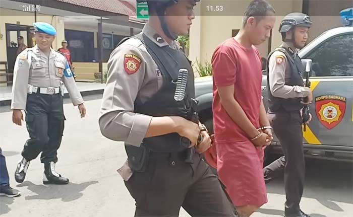 Polres Blitar Kota Bekuk 2 Sejoli Spesialis Maling Hp di Toko Baju, 1 Masih Buron