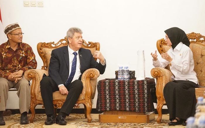 Bertemu Dubes Palestina, Wali Kota Kediri Tegaskan Komitmen Perdamaian dan Moderasi Beragama