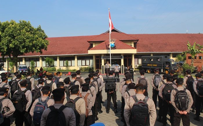 Antisipasi Bencana Alam, Polres Ngawi Gelar Simulasi