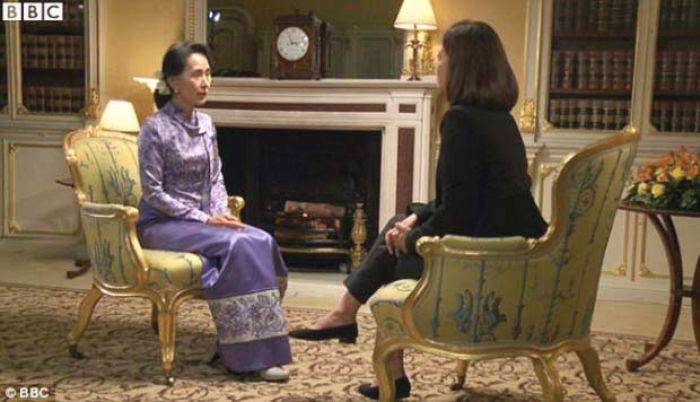 Marah Ditanya soal Muslim, Muncul Petisi Cabut Nobel Perdamaian untuk Suu Kyi 