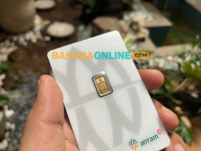 Update Terbaru, Harga Emas Antam 1 Gram Hari Ini Turun Rp9 Ribu