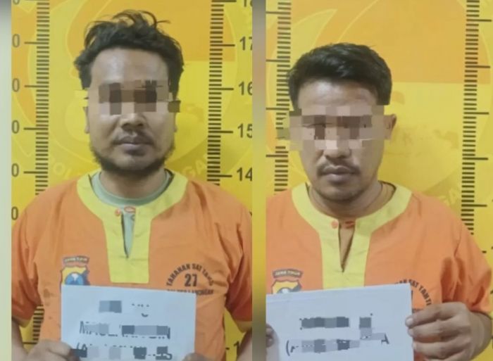 Penggerebekan di Brondong Lamongan Dua Pria Asal Aceh dan Binjai Jadi Tersangka Okerbaya