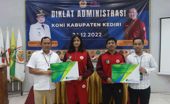 Jamin Atlet saat Bertanding, KONI Kabupaten Kediri Gandeng BPJS