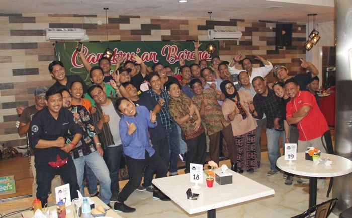 Kajari Sidoarjo Cangkruan Bareng Jurnalis