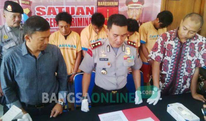 Polres Tuban Ringkus Komplotan Pelaku Curanmor Polres Tuban Ringkus Komplotan Pelaku Curanmor