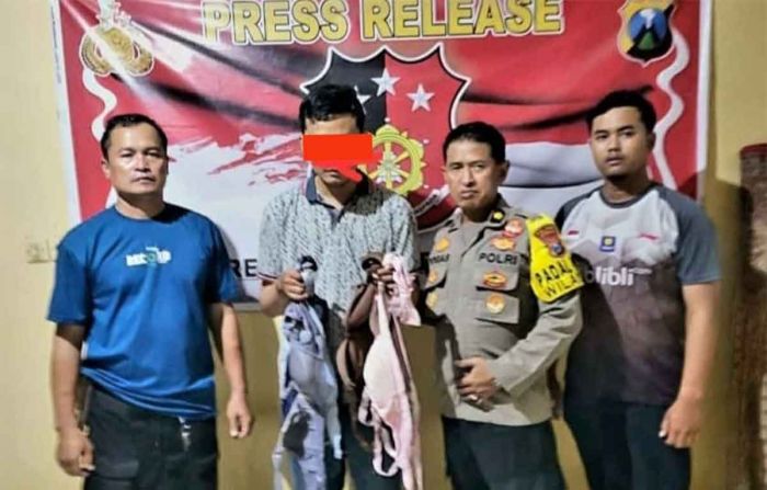 Curi Pakaian Dalam Wanita, Pria di Jombang Ditangkap Polisi