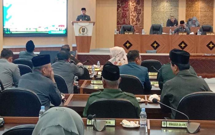 DPRD Tuban Setujui Pelaksanaan APBD 2022 dengan Catatan 