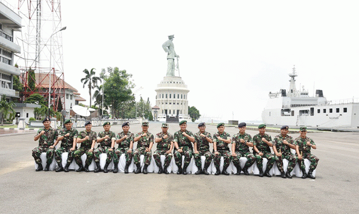 Pangkoarmada II Terima Kunjungan Silaturahmi Pangdivif 2 Kostrad