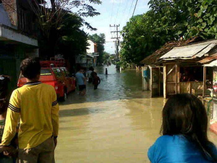 Selain Ponpes at-Tanwir, Ratusan Rumah di Bojonegoro juga Terendam Banjir