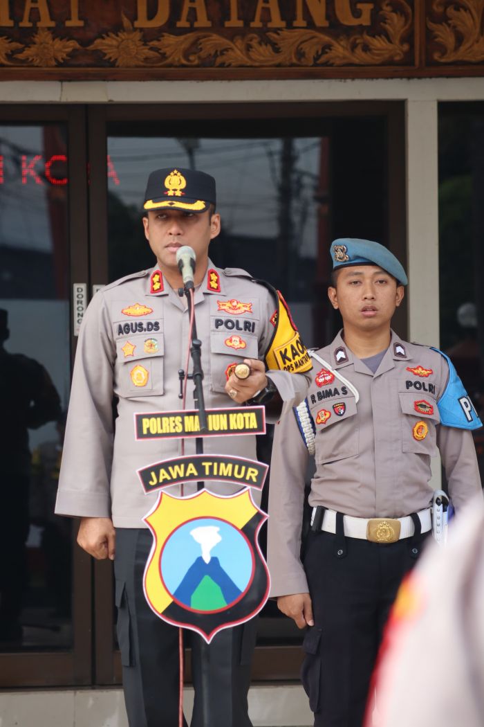 Tingkatkan Kedisiplinan dan Integritas, Polres Madiun Kota Gelar Apel Jam Pimpinan Tingkatkan Kedisiplinan dan Integritas, Polres Madiun Kota Gelar Apel Jam Pimpinan
