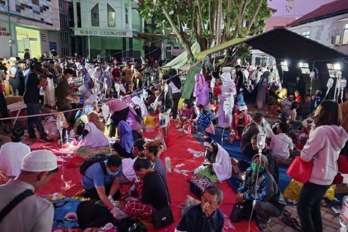Bupati Cianjur: Korban Meninggal 56 Orang, di antaranya Anak-Anak Bupati Cianjur: Korban Meninggal 56 Orang, di antaranya Anak-Anak
