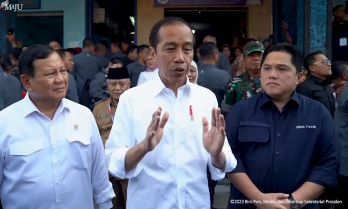 Sebut LPG 3Kg Langka karena Diperebutkan, Jokowi: Biar Pak Erick yang Jawab Sebut LPG 3Kg Langka karena Diperebutkan, Jokowi: Biar Pak Erick yang Jawab