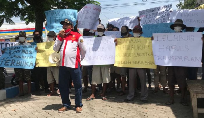 APELLTI-GKNI Geruduk KPKNL Jember, Desak Lelang PT Kertas Leces Diulang