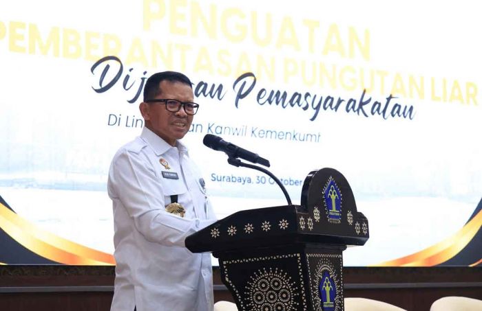 Berantas Pungli, Kanwil Kemenkumham Jatim Hadirkan Pembimbing Kemasyarakatan Ahli Utama Berantas Pungli, Kanwil Kemenkumham Jatim Hadirkan Pembimbing Kemasyarakatan Ahli Utama