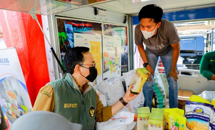 Sambut Bulan Suci Ramadan, Bupati Pamekasan Luncurkan Pasar Murah