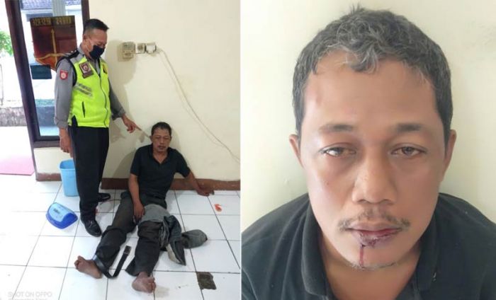 Maling Motor di Pasar Krian Babak Belur Dihajar Massa Maling Motor di Pasar Krian Babak Belur Dihajar Massa