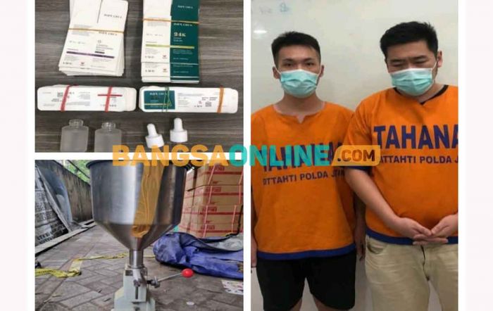 Polda Jatim Ungkap Produsen Kosmetik Palsu Polda Jatim Ungkap Produsen Kosmetik Palsu
