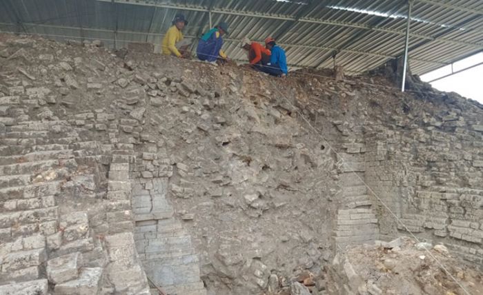BPCB Jatim Lanjutkan Eskavasi Candi Patakan Lamongan BPCB Jatim Lanjutkan Eskavasi Candi Patakan Lamongan