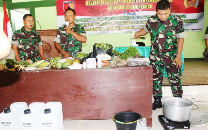 Tingkatkan Kemampuan Apkowil, Kodim Bojonegoro Gelar Pelatihan Pertanian Tingkatkan Kemampuan Apkowil, Kodim Bojonegoro Gelar Pelatihan Pertanian