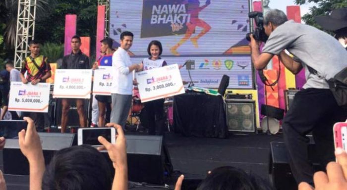 Prajurit dan Jalasenastri Koarmada II Raih Juara dalam Nawa Bhakti 10K 2019