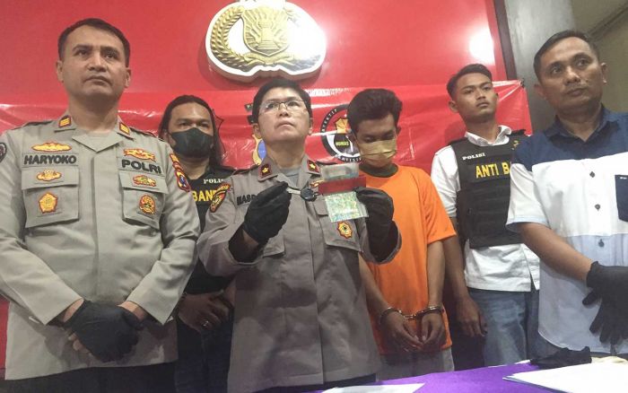 Pria asal Jojoran Surabaya Ditangkap Polisi Setelah Gasak Motor di Indogrosir