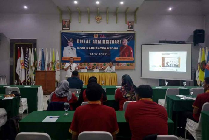 Jelang Porprov Jatim 2023, KONI Kabupaten Kediri Gelar Diklat Jelang Porprov Jatim 2023, KONI Kabupaten Kediri Gelar Diklat