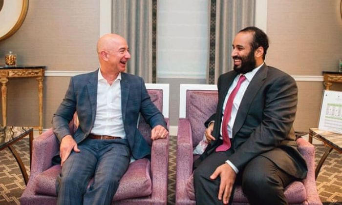 Putra Mahkota Saudi Arabia Muhammad bin Salman Sadap Ponsel Orang Terkaya di Dunia Jeff Bezos Putra Mahkota Saudi Arabia Muhammad bin Salman Sadap Ponsel Orang Terkaya di Dunia Jeff Bezos