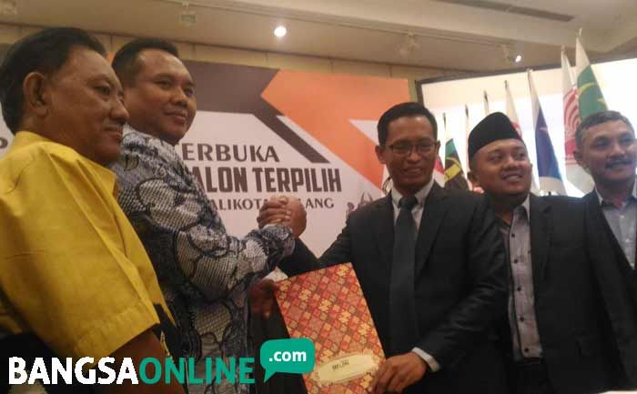 KPU Kota Malang Tetapkan Sutiaji dan Sofyan Sebagai Wali Kota dan Wawali Terpilih