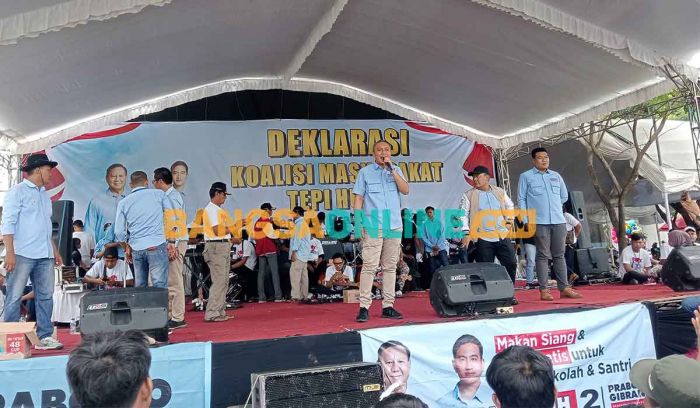 Masyarakat Tepi Hutan Nganjuk Deklarasi Dukung Prabowo-Gibran