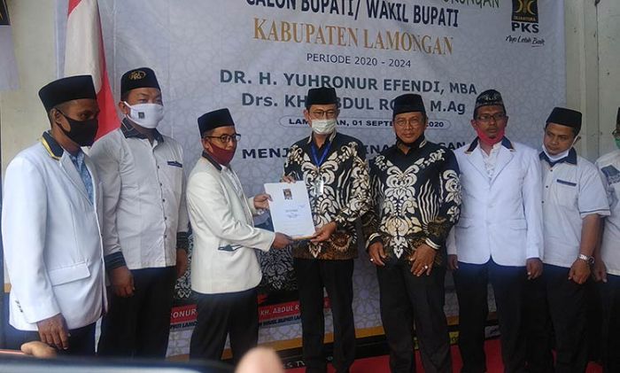 Pilbup Lamongan 2020, PKS Resmi Berikan Rekom kepada Yuhronur-Rouf Pilbup Lamongan 2020, PKS Resmi Berikan Rekom kepada Yuhronur-Rouf