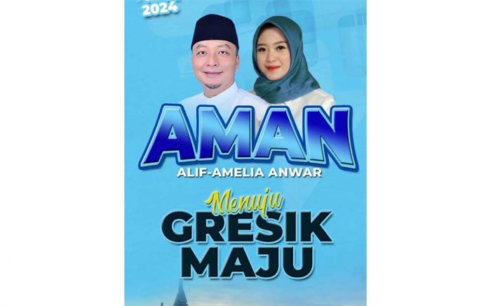 Poster Alif-Amelia Mulai Disebar di Medsos Poster Alif-Amelia Mulai Disebar di Medsos