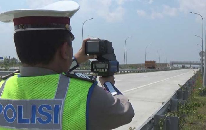 Pakai Speed Gun, Polisi Gelar Operasi Patuh Semeru 2018 di Tol Jombang-Mojokerto