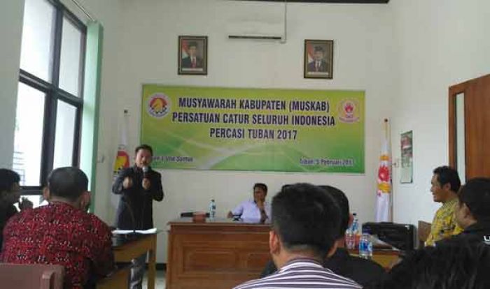 Ragil Setiyo Hariyanto Terpilih Ketua Percasi Tuban 2017-2021