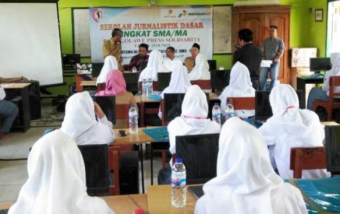 30 Siswa Al Mustawa Soko Terima Pelatihan Jurnalistik dari RPS